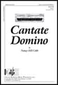 Cantate Domino Two-Part choral sheet music cover